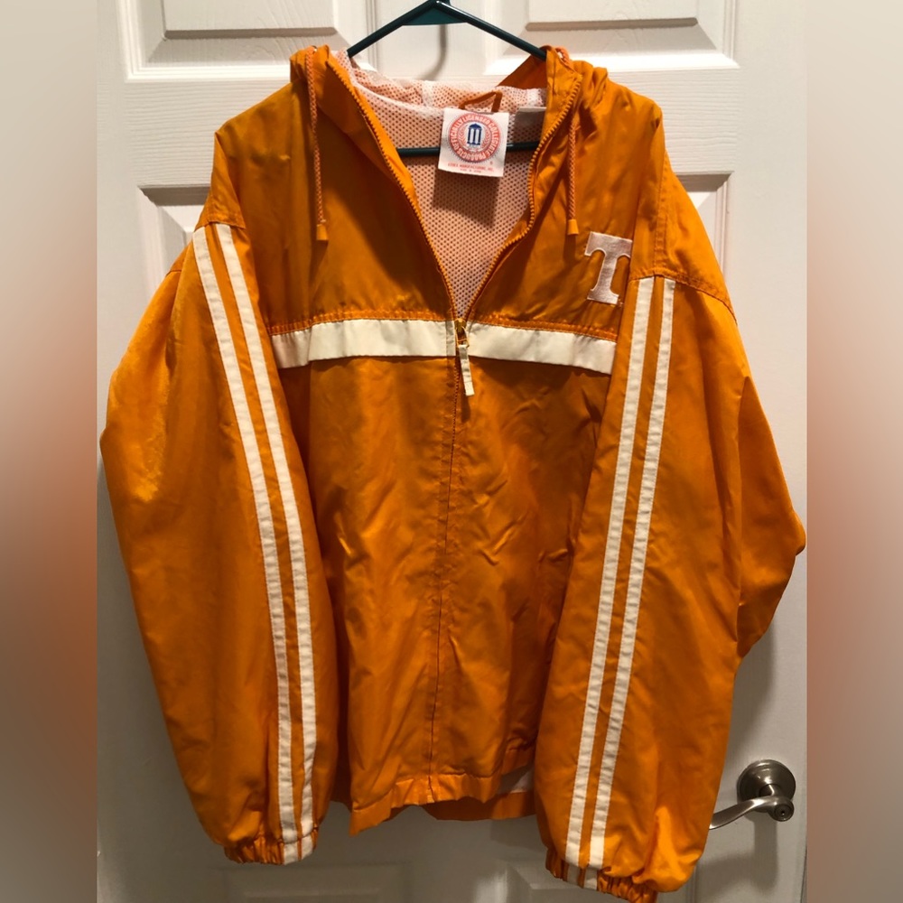 University of Tennessee Men’s Rain Jacket, Size Large